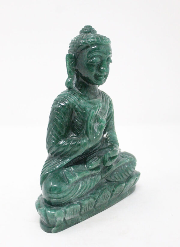 Green Aventurine Lord Buddha - Image 2