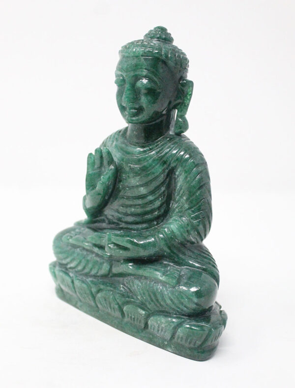 Green Aventurine Lord Buddha - Image 3