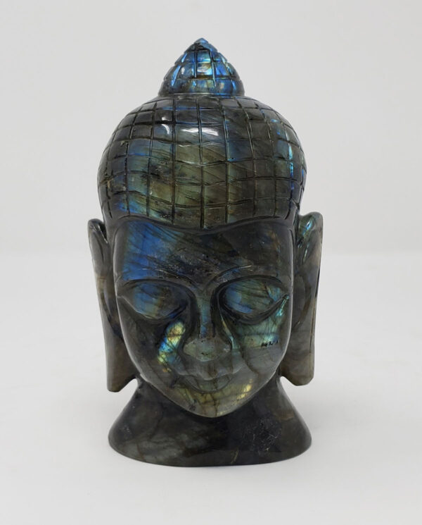 Labradorite Lord Buddha Head