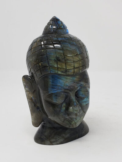 Labradorite Lord Buddha Head