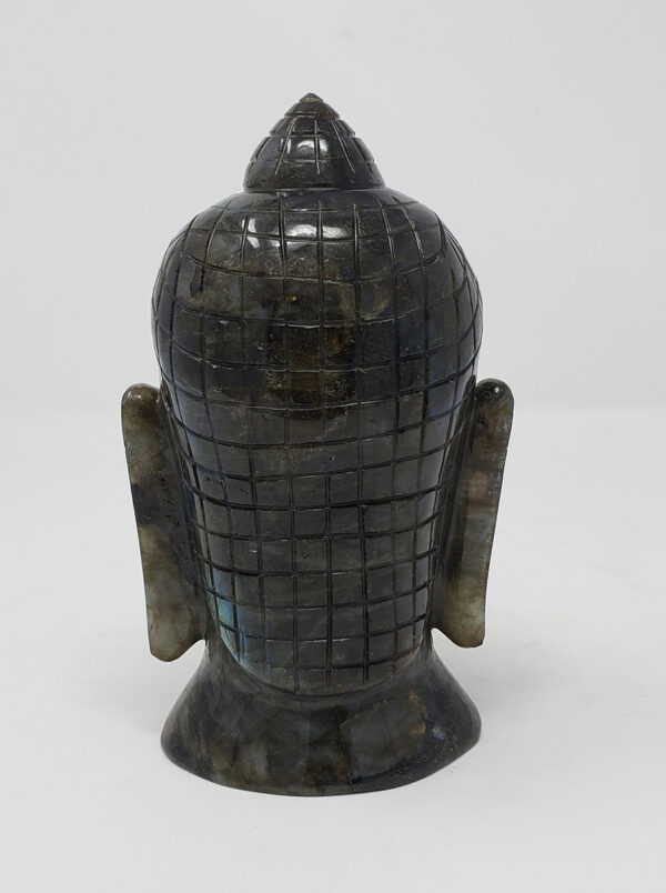Labradorite Lord Buddha Head - Image 4
