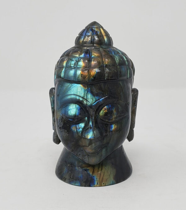 Labradorite Lord Buddha Head