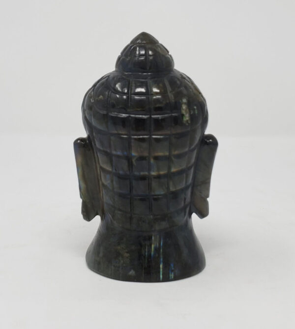 Labradorite Lord Buddha Head - Image 4