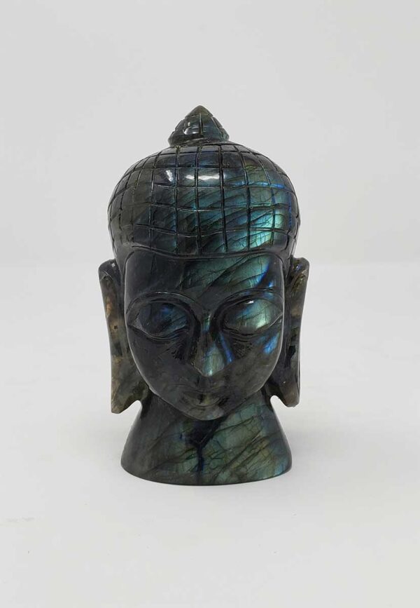 Labradorite Lord Buddha Head