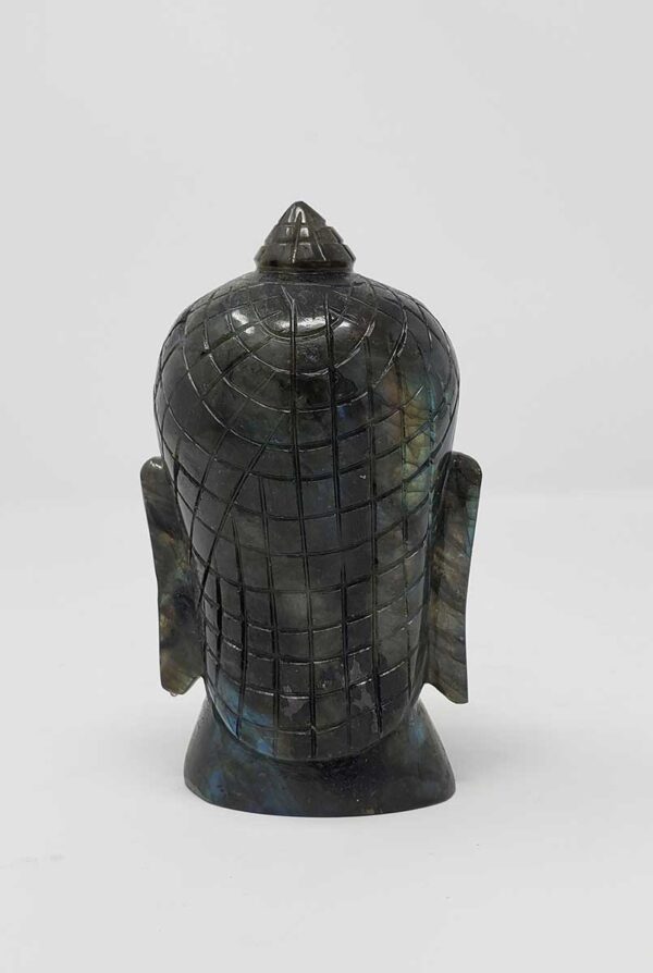 Labradorite Lord Buddha Head - Image 4