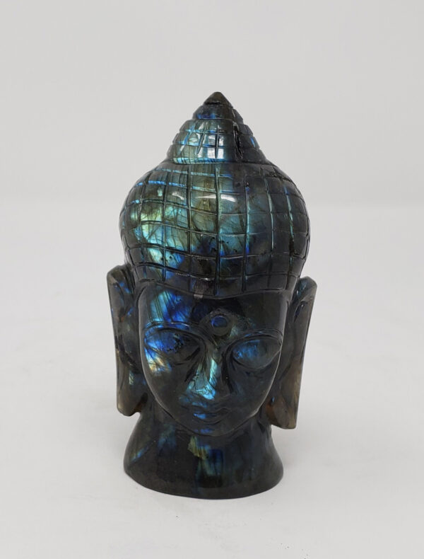 Labradorite Lord Buddha Head