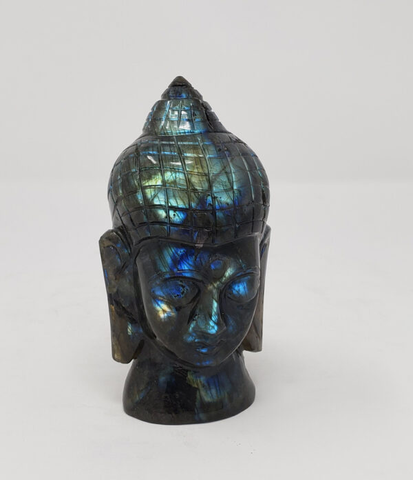Labradorite Lord Buddha Head - Image 2