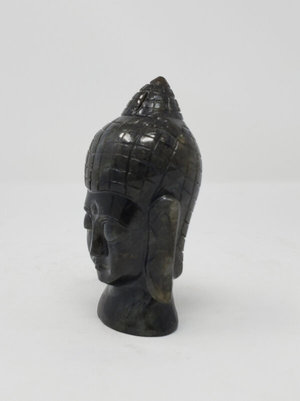 Labradorite Lord Buddha Head - Image 4