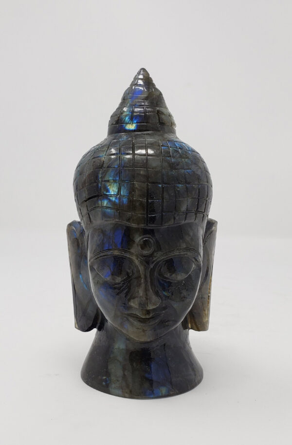 Labradorite Lord Buddha Head