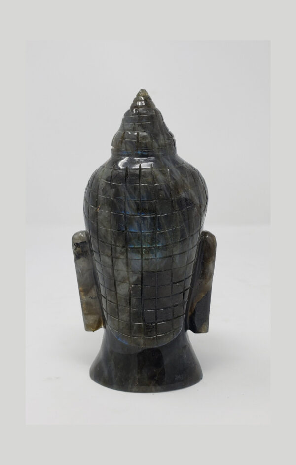 Labradorite Lord Buddha Head - Image 4