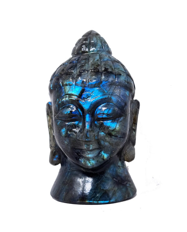 Labradorite Lord Buddha Head