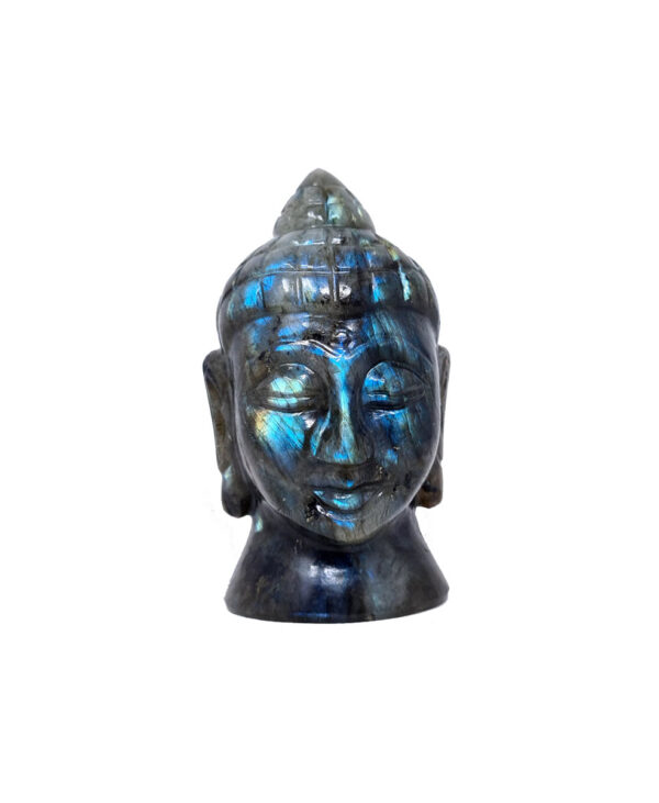 Labradorite Lord Buddha Head
