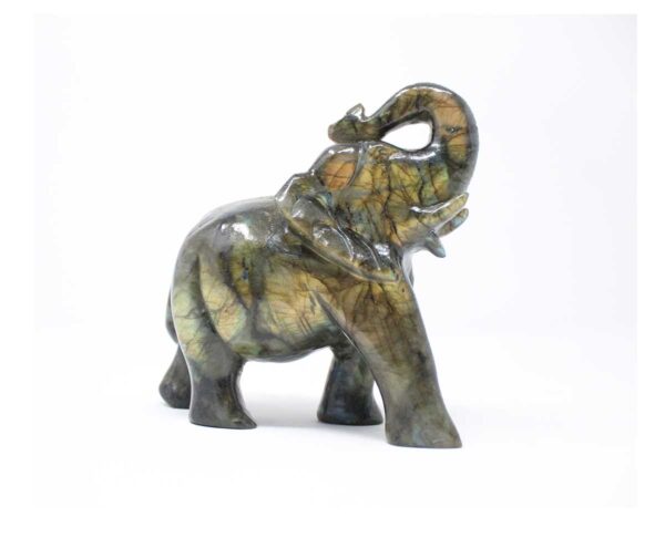 Labradorite Elephant - Image 2