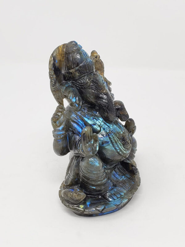 Labradorite Lord Ganesha - Image 2