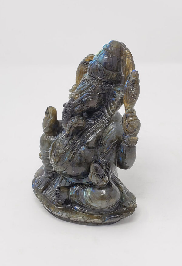 Labradorite Lord Ganesha - Image 3