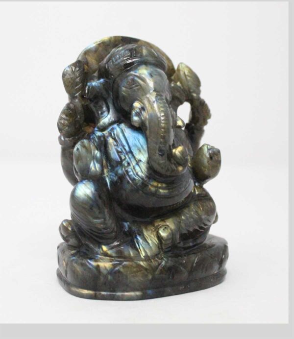 Labradorite Lord Ganesha - Image 2