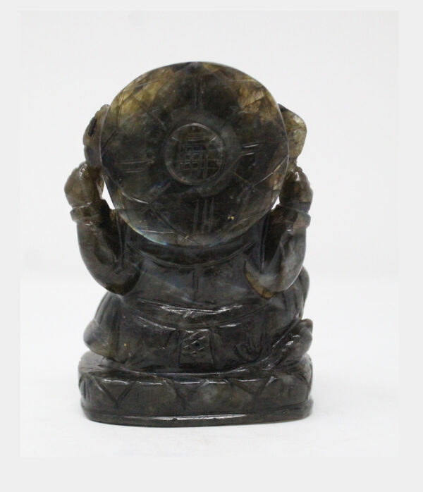 Labradorite Lord Ganesha - Image 4