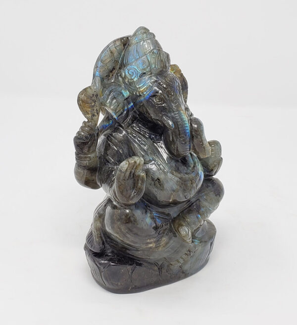 Labradorite Lord Ganesha - Image 3