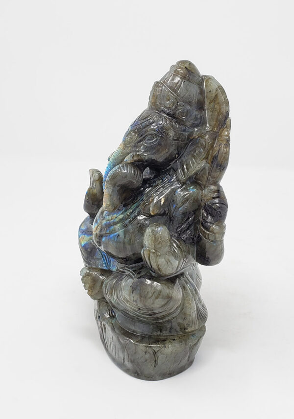Labradorite Lord Ganesha - Image 4