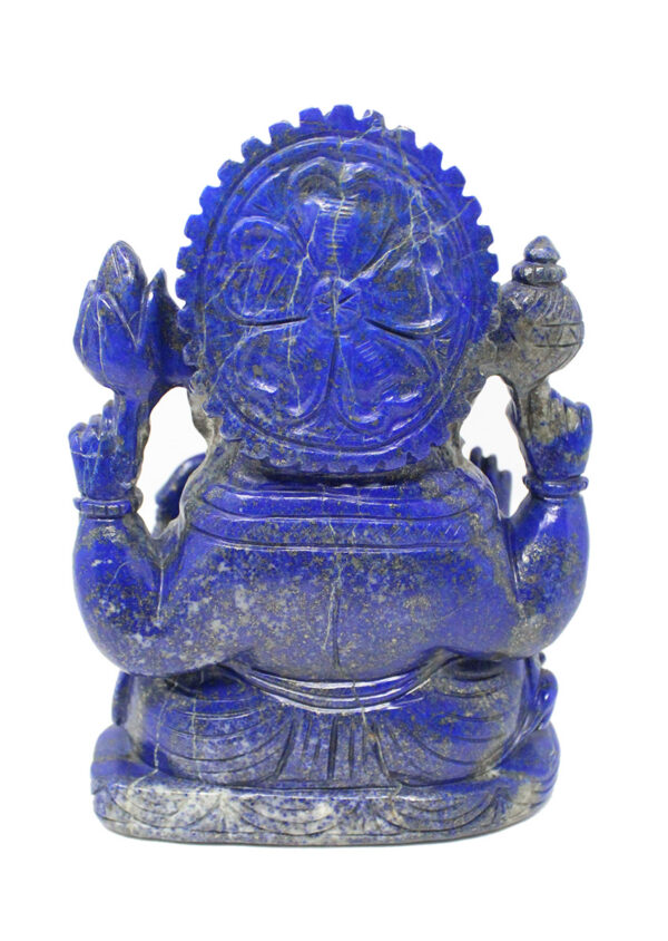 Lapis Lazuli Lord Ganesha - Image 4