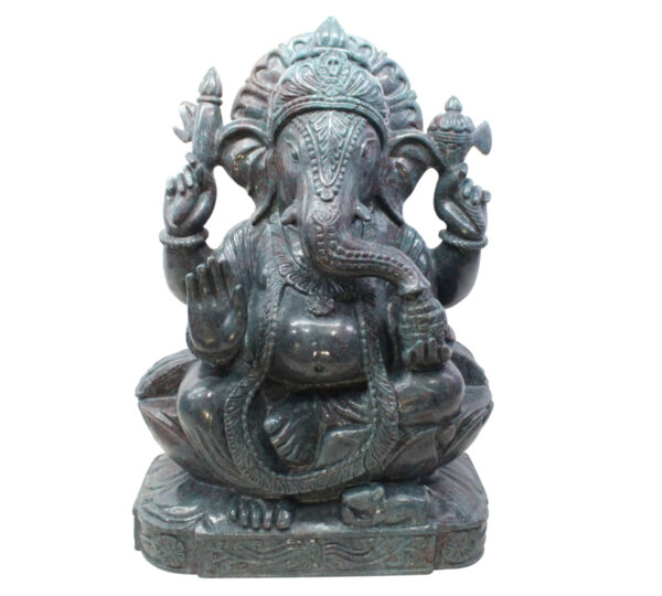 Ruby Corundum Lord Ganesha