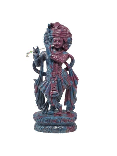 Ruby Corundum Lord Krishna