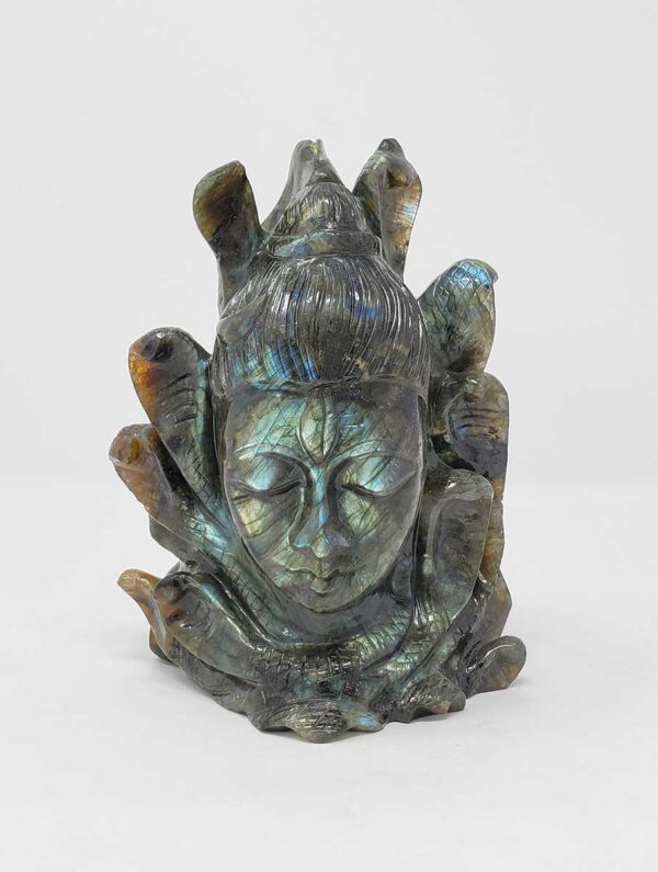 Labradorite Lord Shiva Head