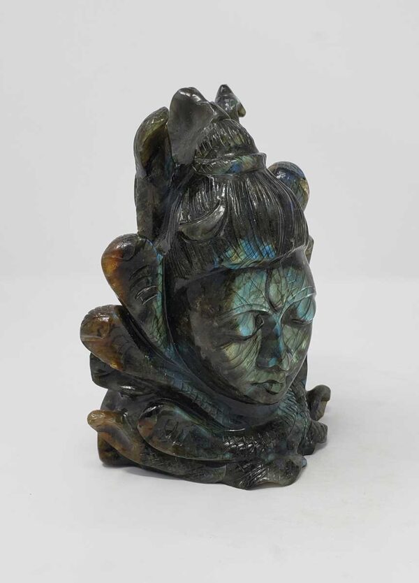 Labradorite Lord Shiva Head - Image 2