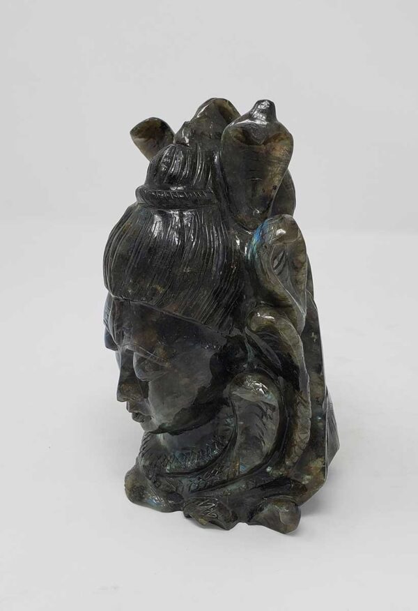 Labradorite Lord Shiva Head - Image 3