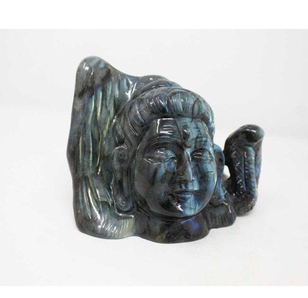 Labradorite Lord Shiva Head - Image 2