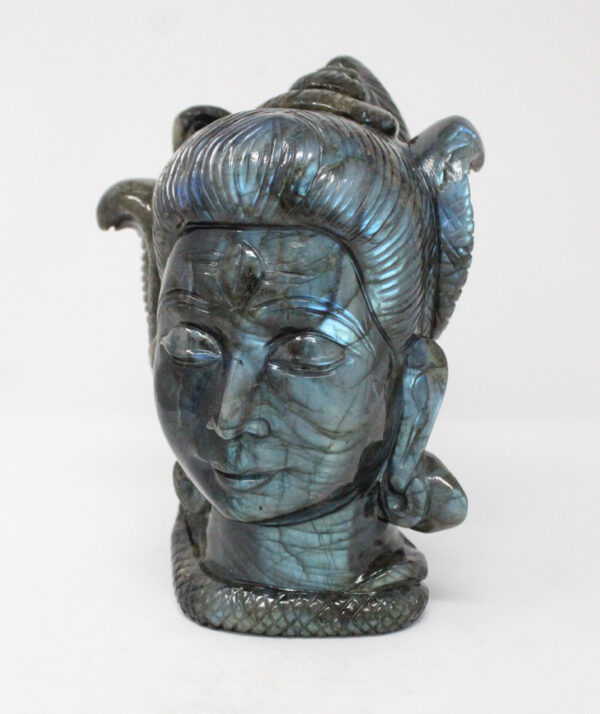 Labradorite Lord Shiva Head - Image 3